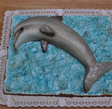 Delphin Geburtstagstorte