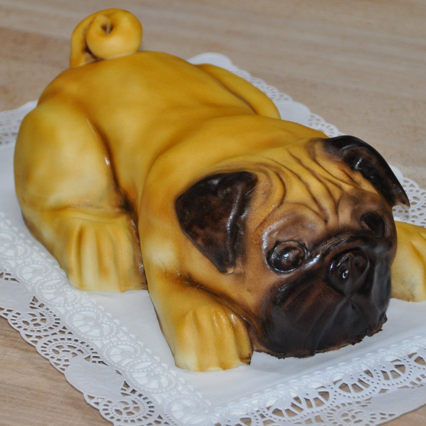 Formtorte Hund